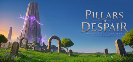 Cover art from PILLARS OF DESPAIR - Mission Valoria