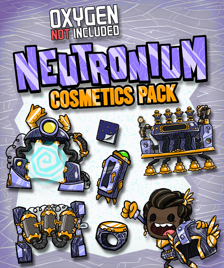 Oxygen Not Included: Neutronium Cosmetics Pack