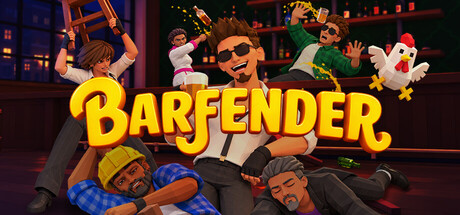 Cover art from Barfender: CO-OP Bar Simulator