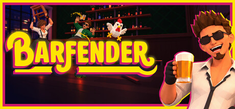 Cover art from Barfender: CO-OP Bar Simulator