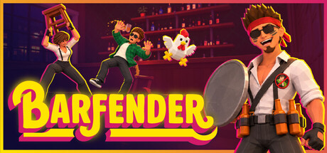 Cover art from Barfender: CO-OP Bar Simulator