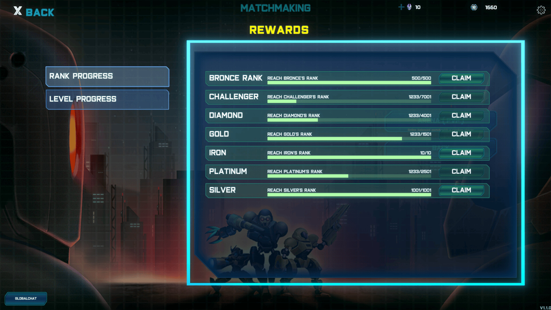 Simple Arena Robots screenshot 4