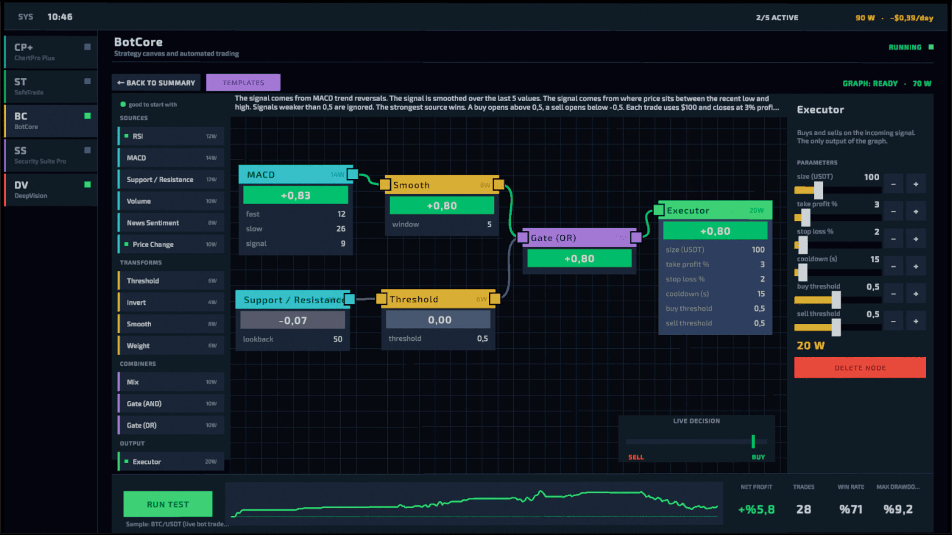 Crypto Trading Simulator screenshot 4