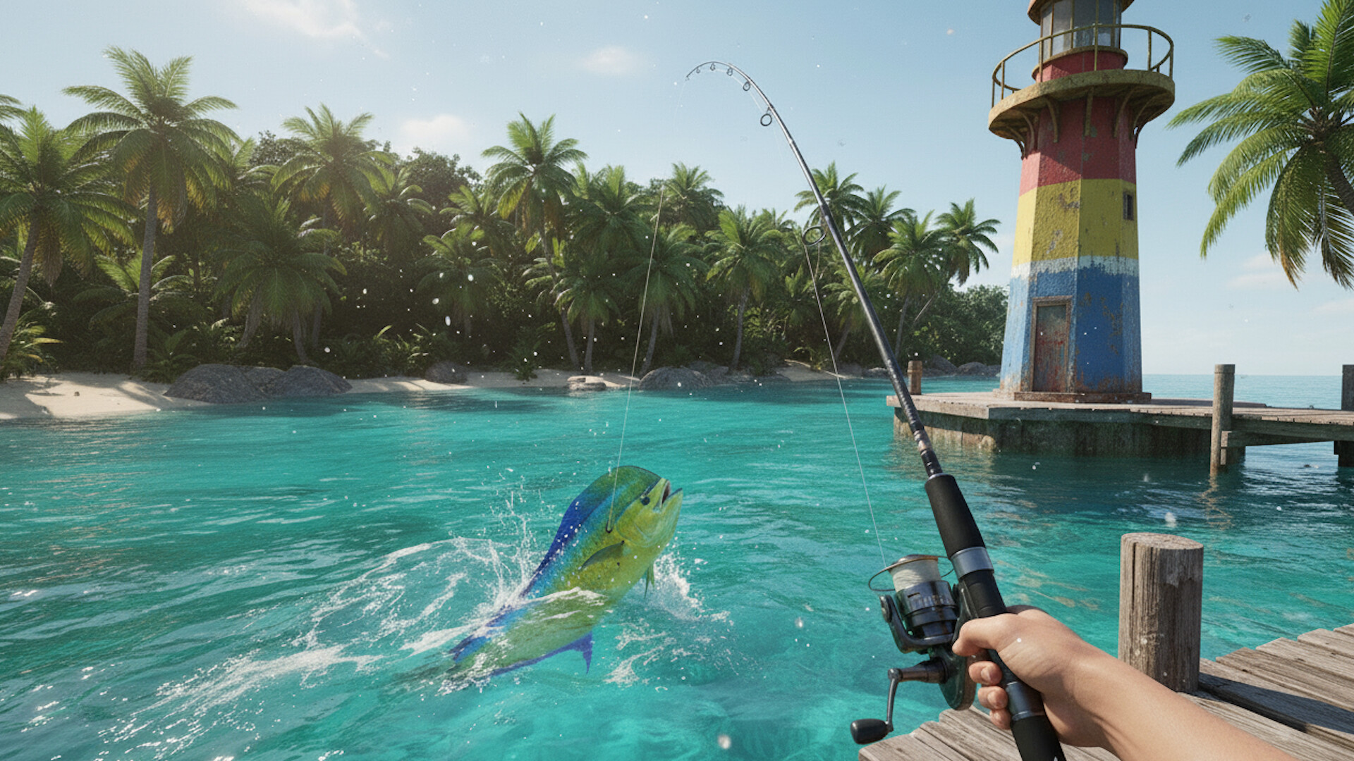 My Paradise Lagoon Fishing Simulator screenshot 1