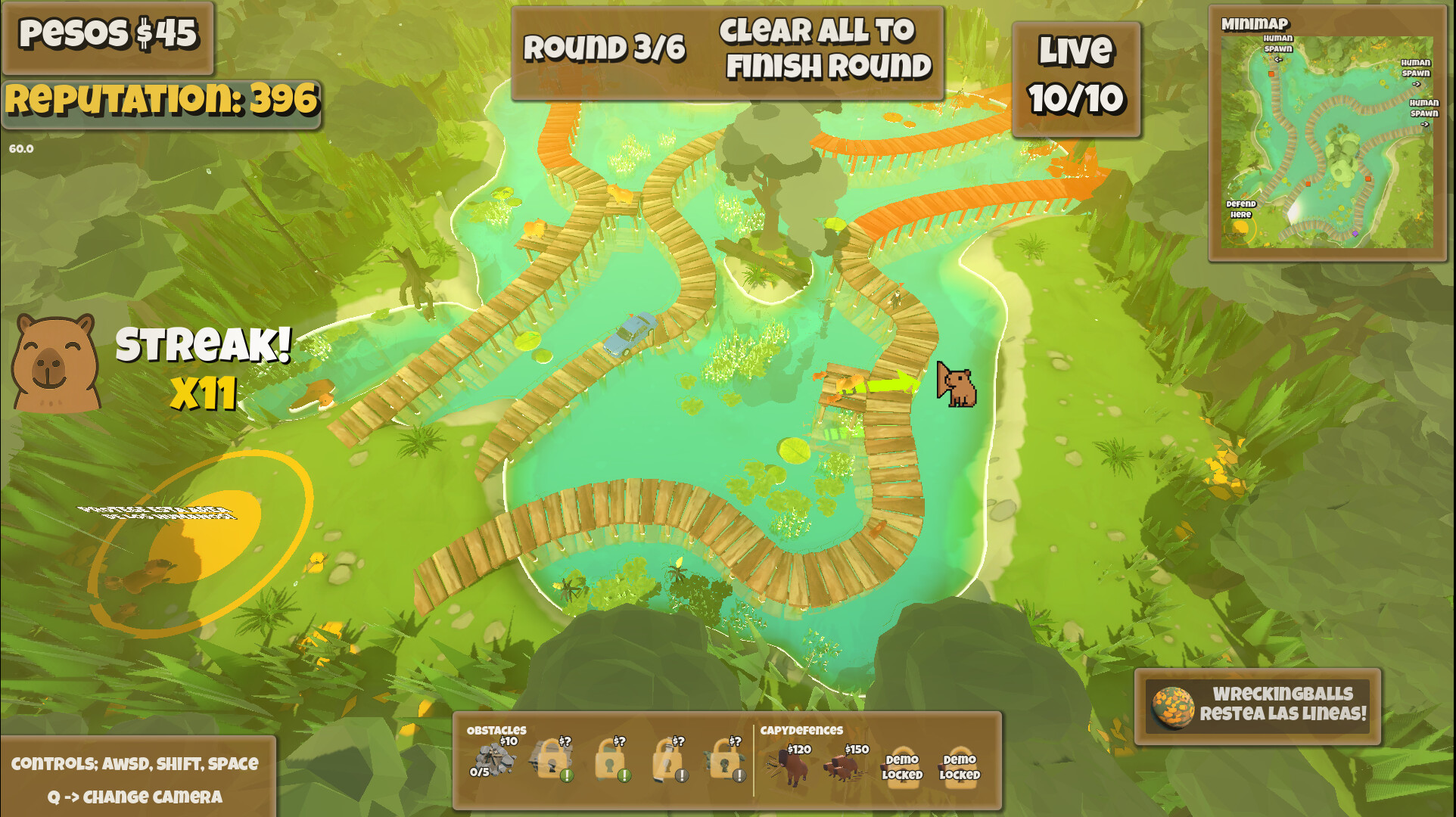 CapybaraTD screenshot 2