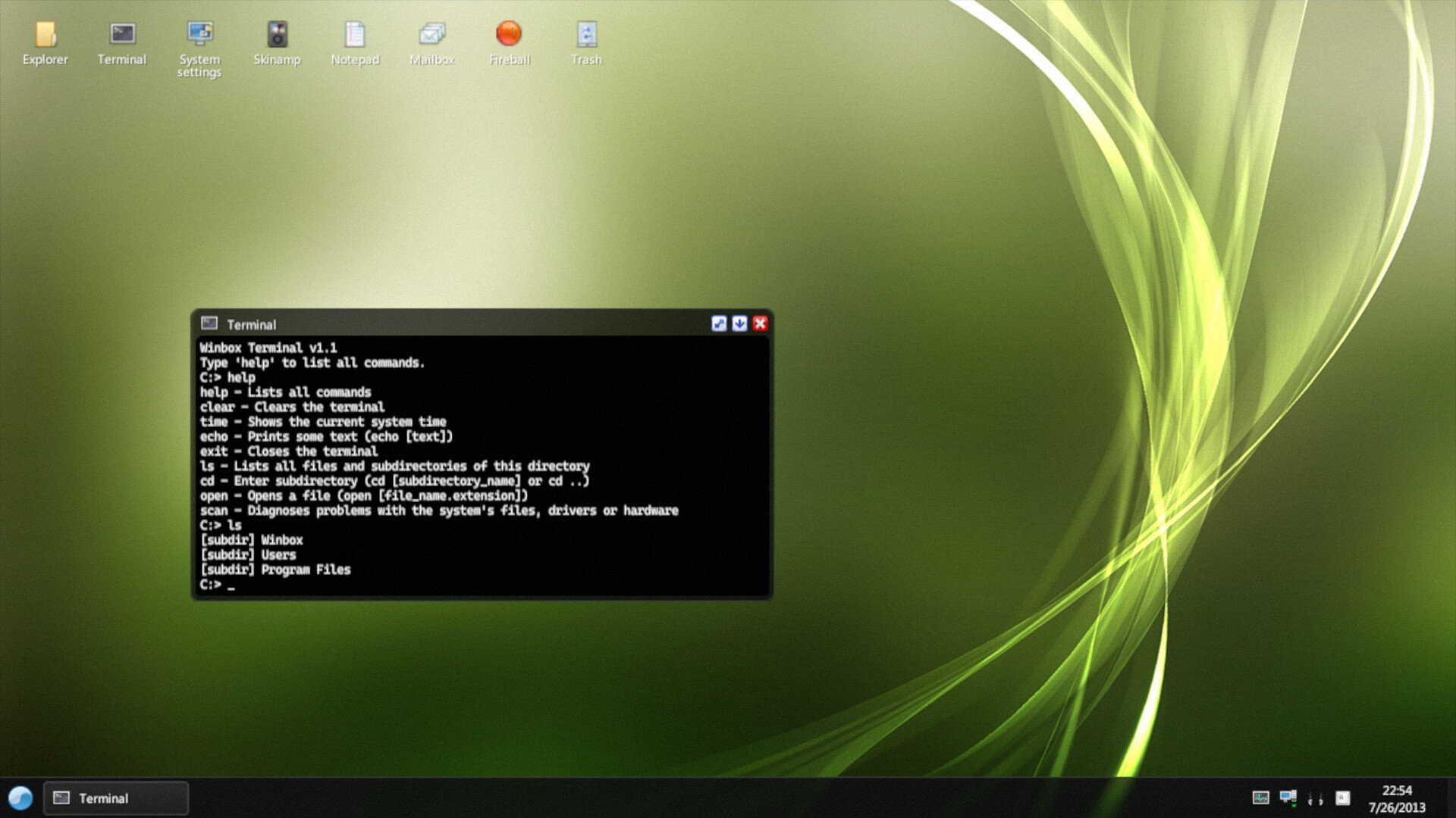 Screenshot
