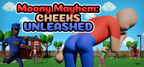 Cover art from Moony Mayhem: Cheeks Unleashed