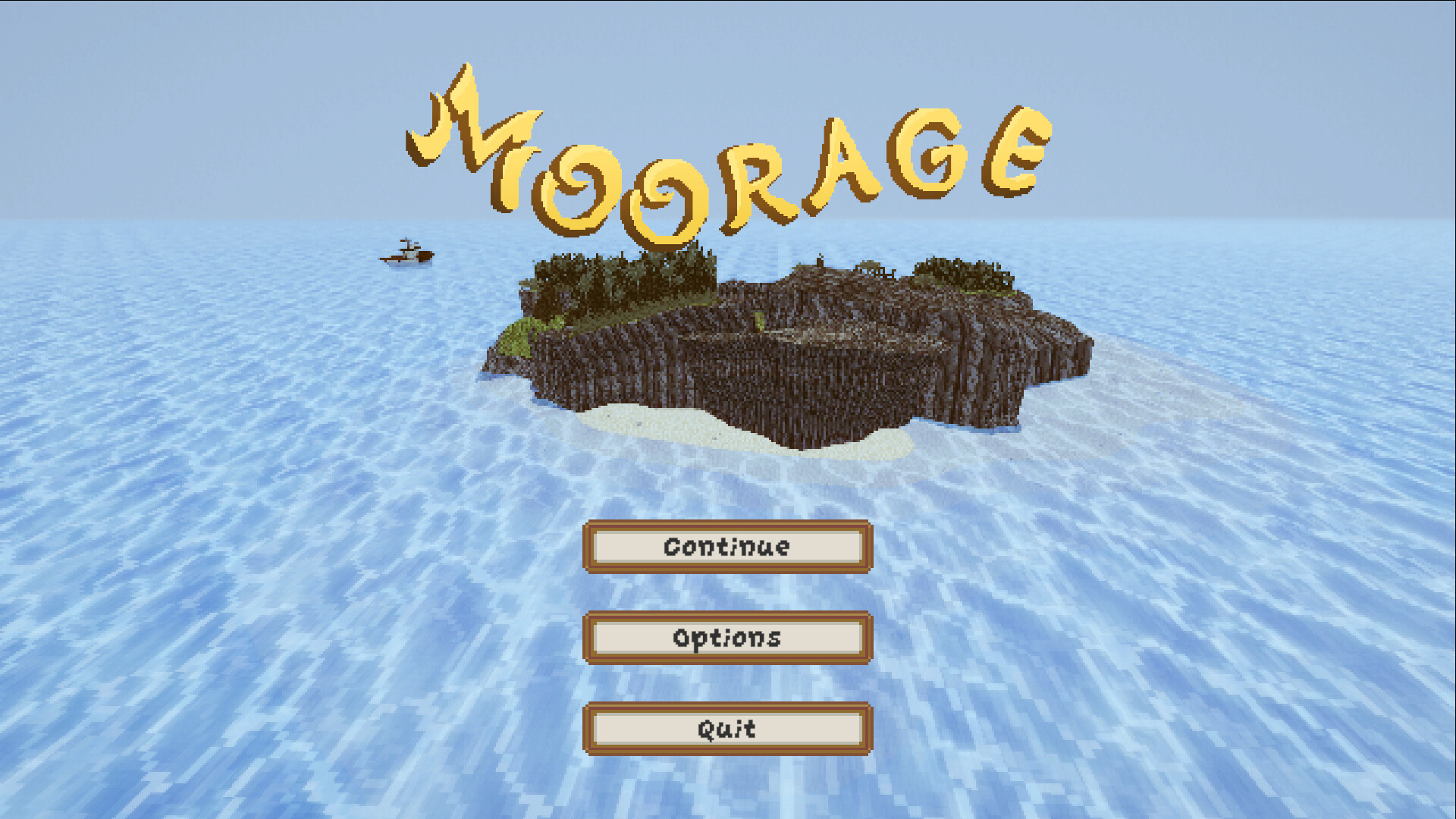 Moorage trailer