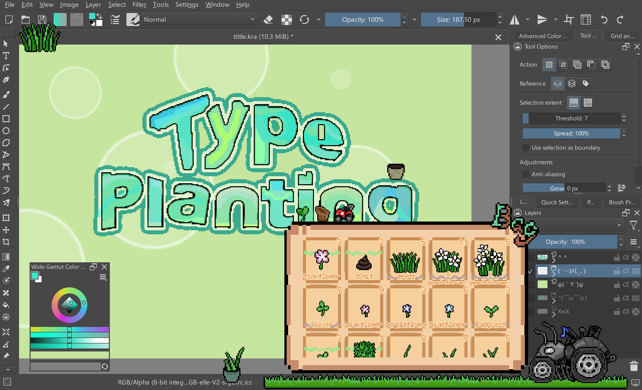 Type Planting trailer