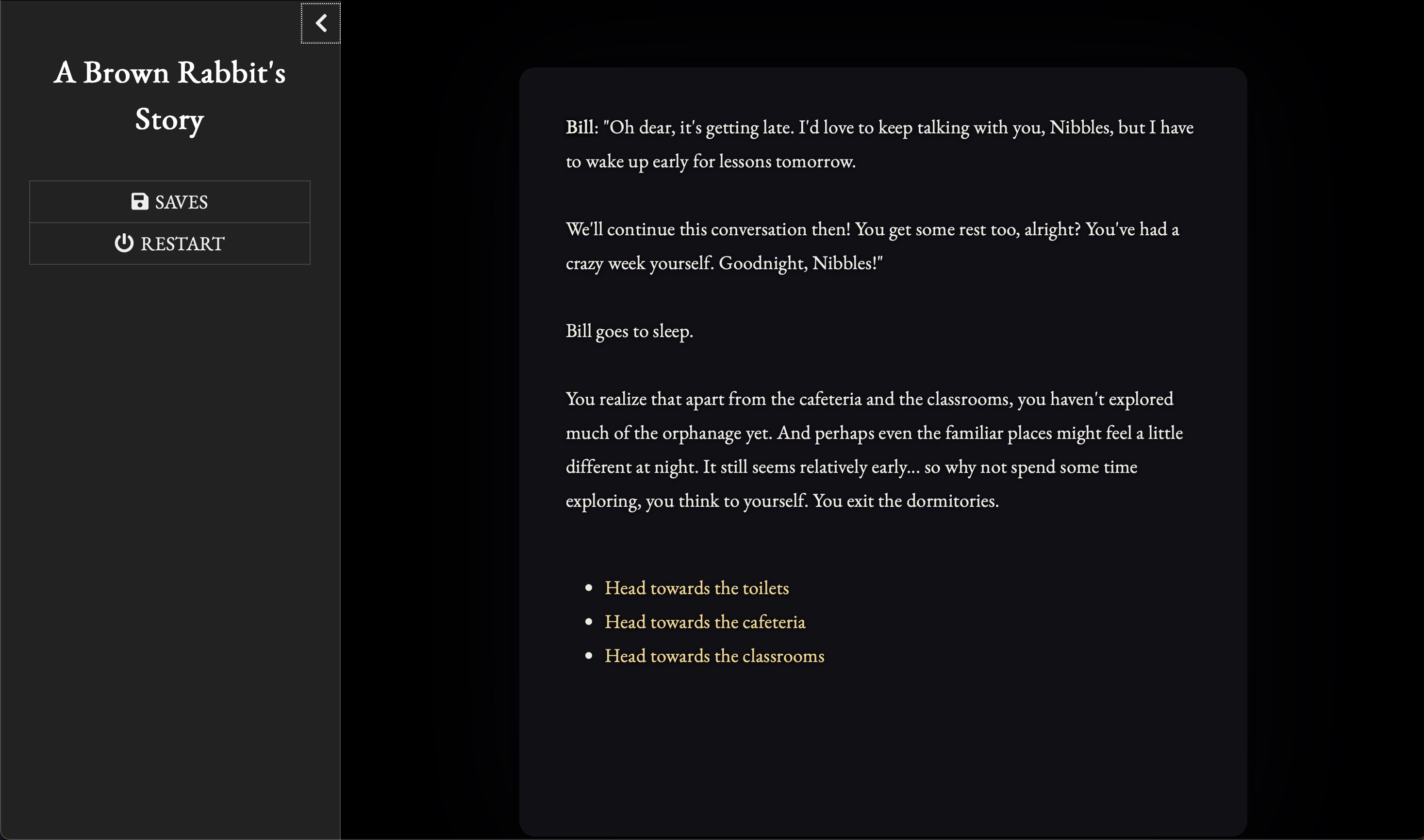 A Brown Rabbit's Story screenshot 1