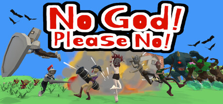 Cover art from No God! Please No!