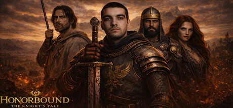 Cover art from Honorbound: The Knight’s Tale