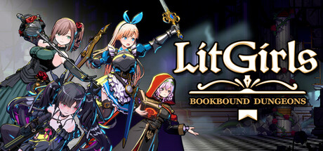 Cover art from LitGirls: Bookbound Dungeons