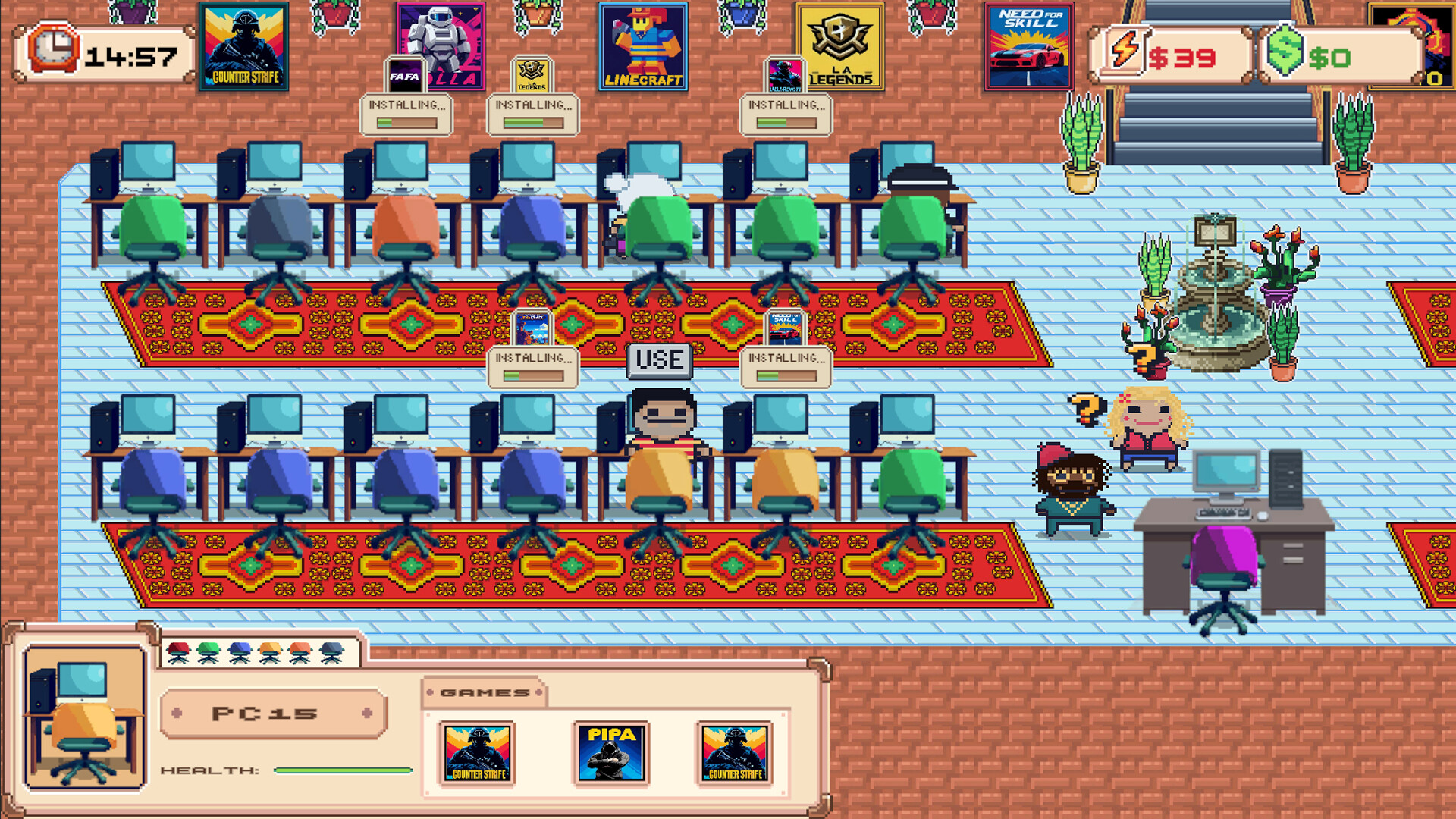 Shahin's Game Cafe : Funny Tycoon screenshot 5