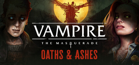Cover art from Vampire: The Masquerade - Oaths & Ashes