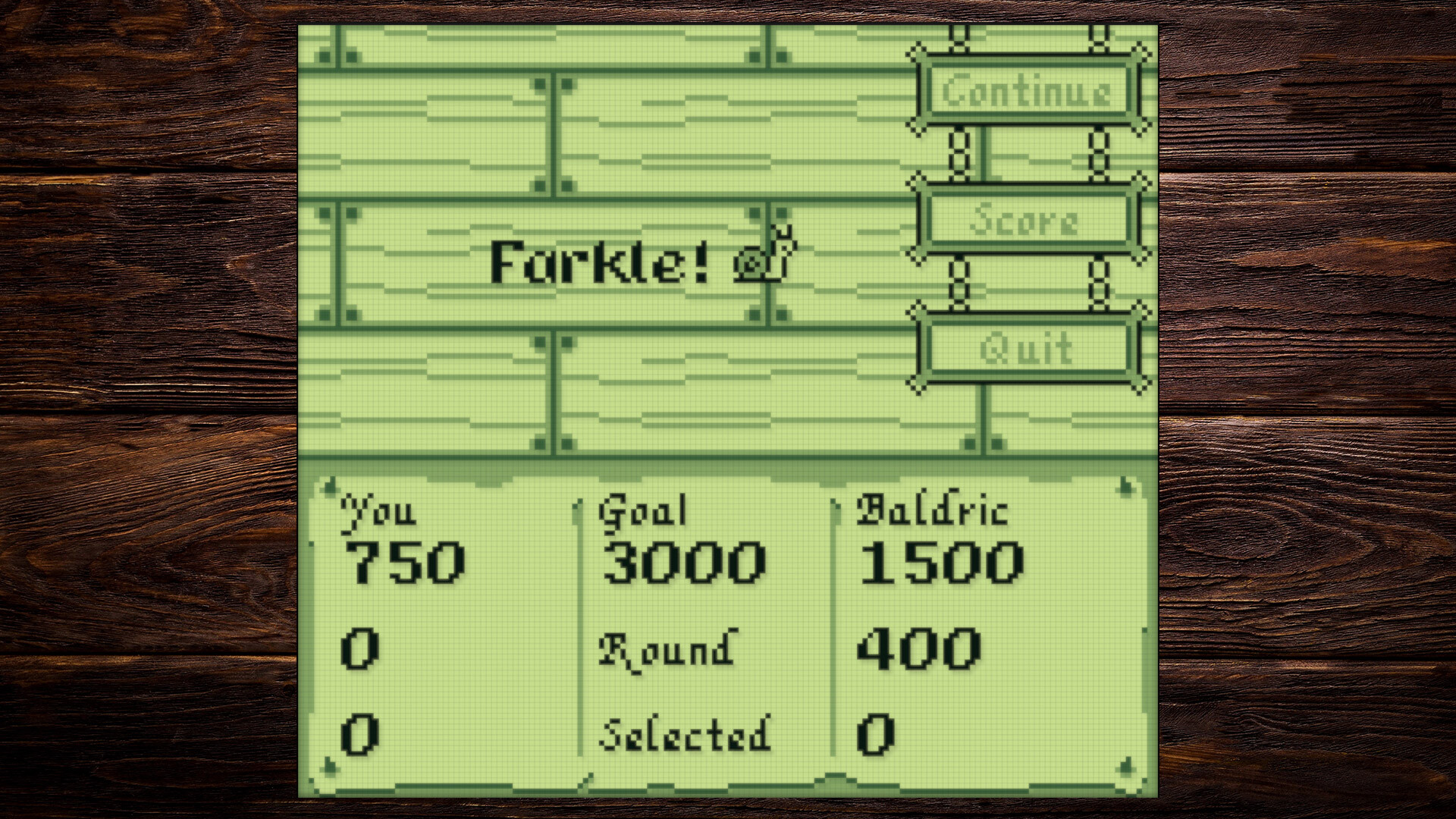 Tavern Farkle GB screenshot 2