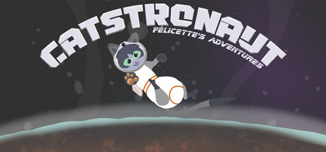 Cover art from Catstronaut, Félicette's adventures