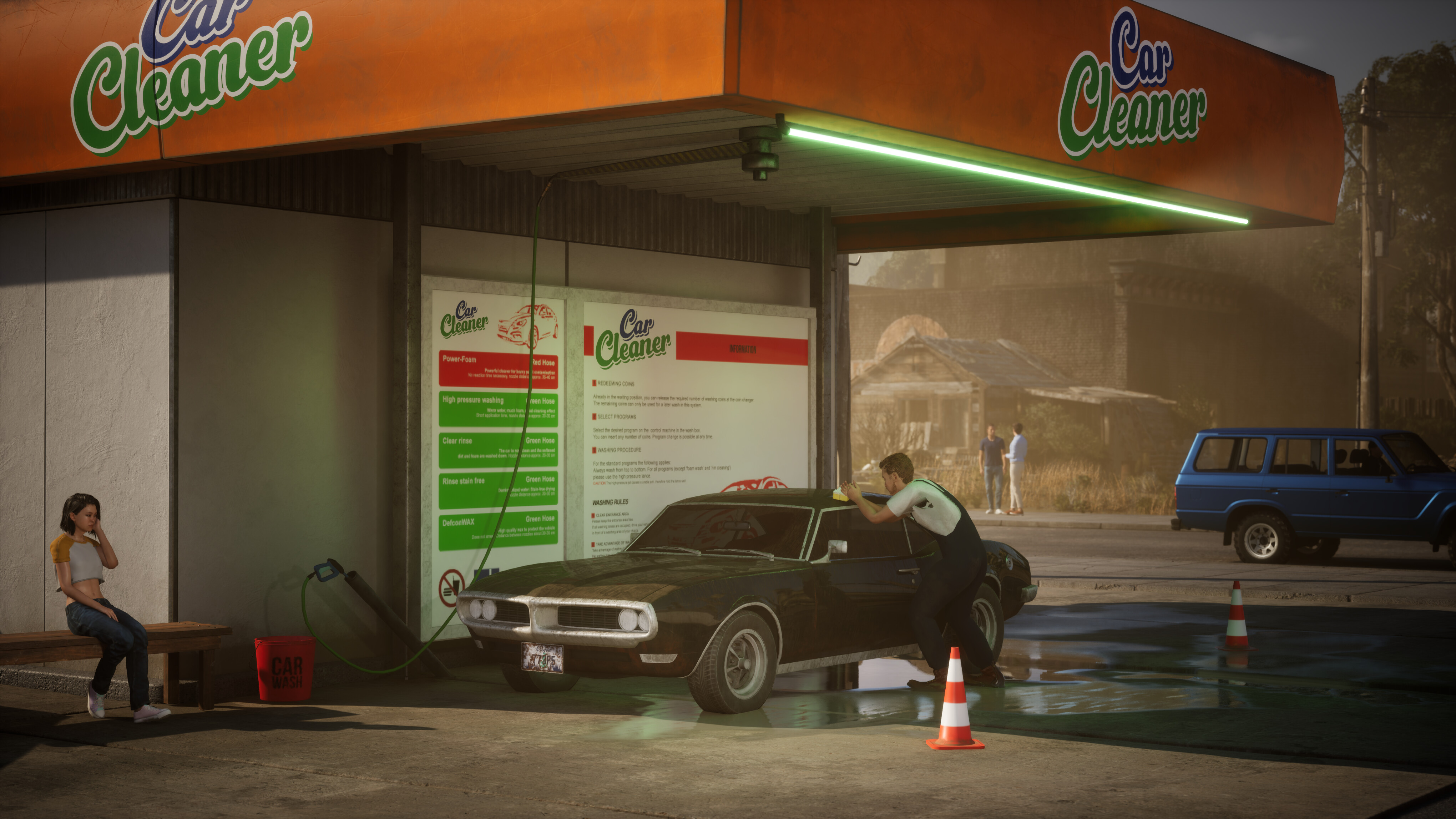 Car Wash Together: Prologue - Early Days screenshot 3
