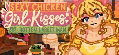 Cover art from Sexy Chicken Girl Kisses Rotten Rabbit Man