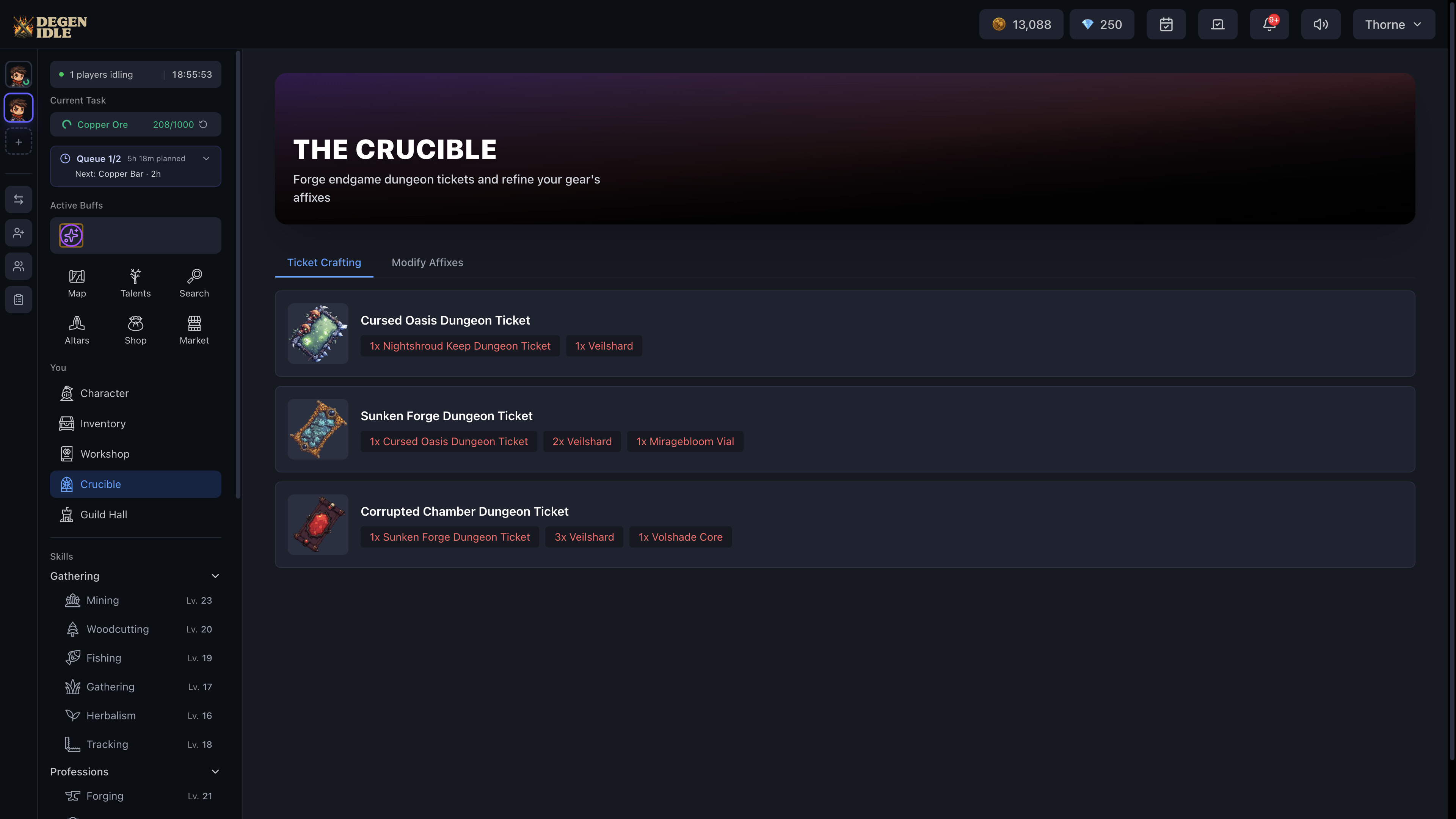 Degen Idle screenshot 1