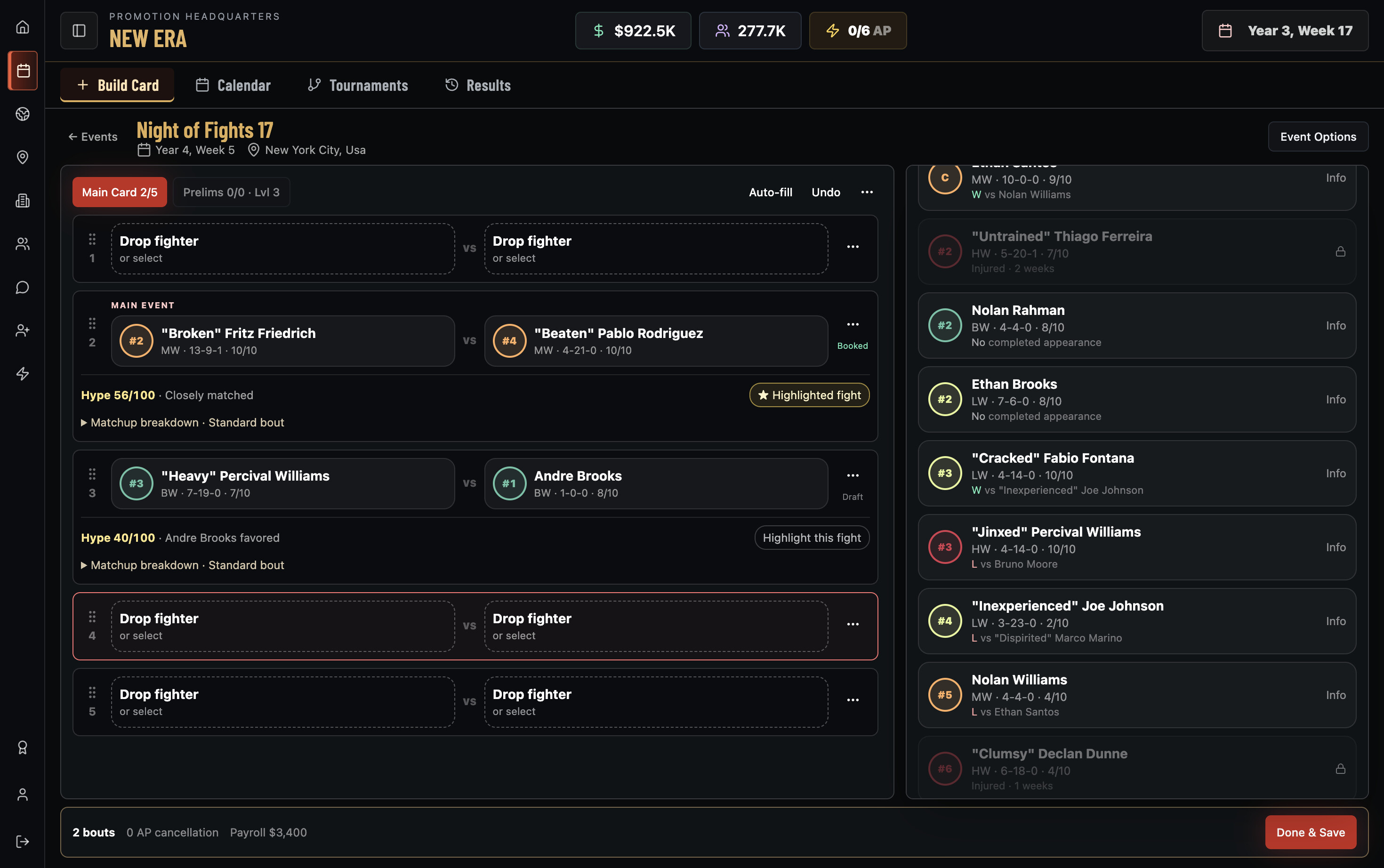 MMA Empire screenshot 5
