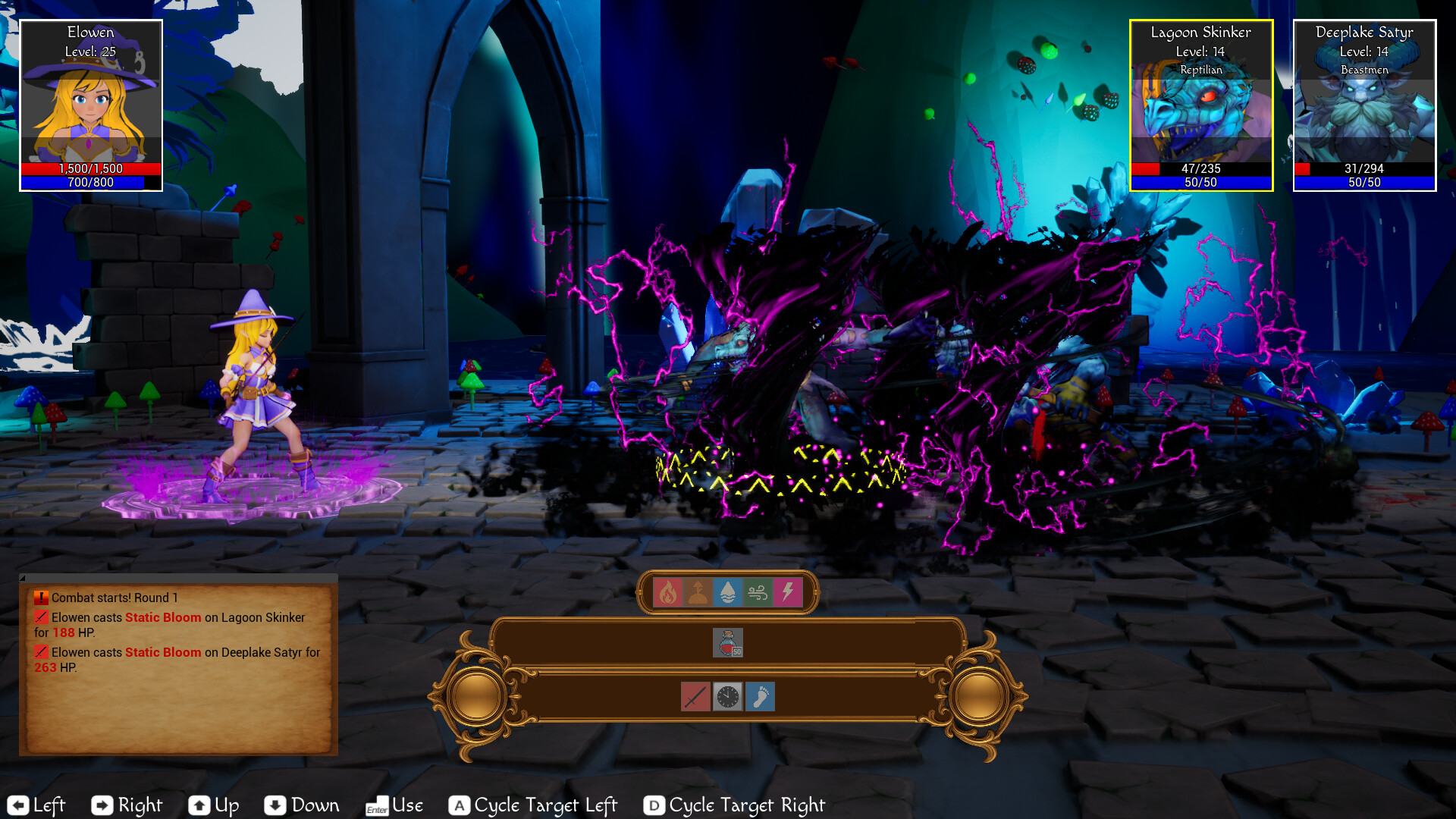 Labyrinth of the Obsidian Vale screenshot 2