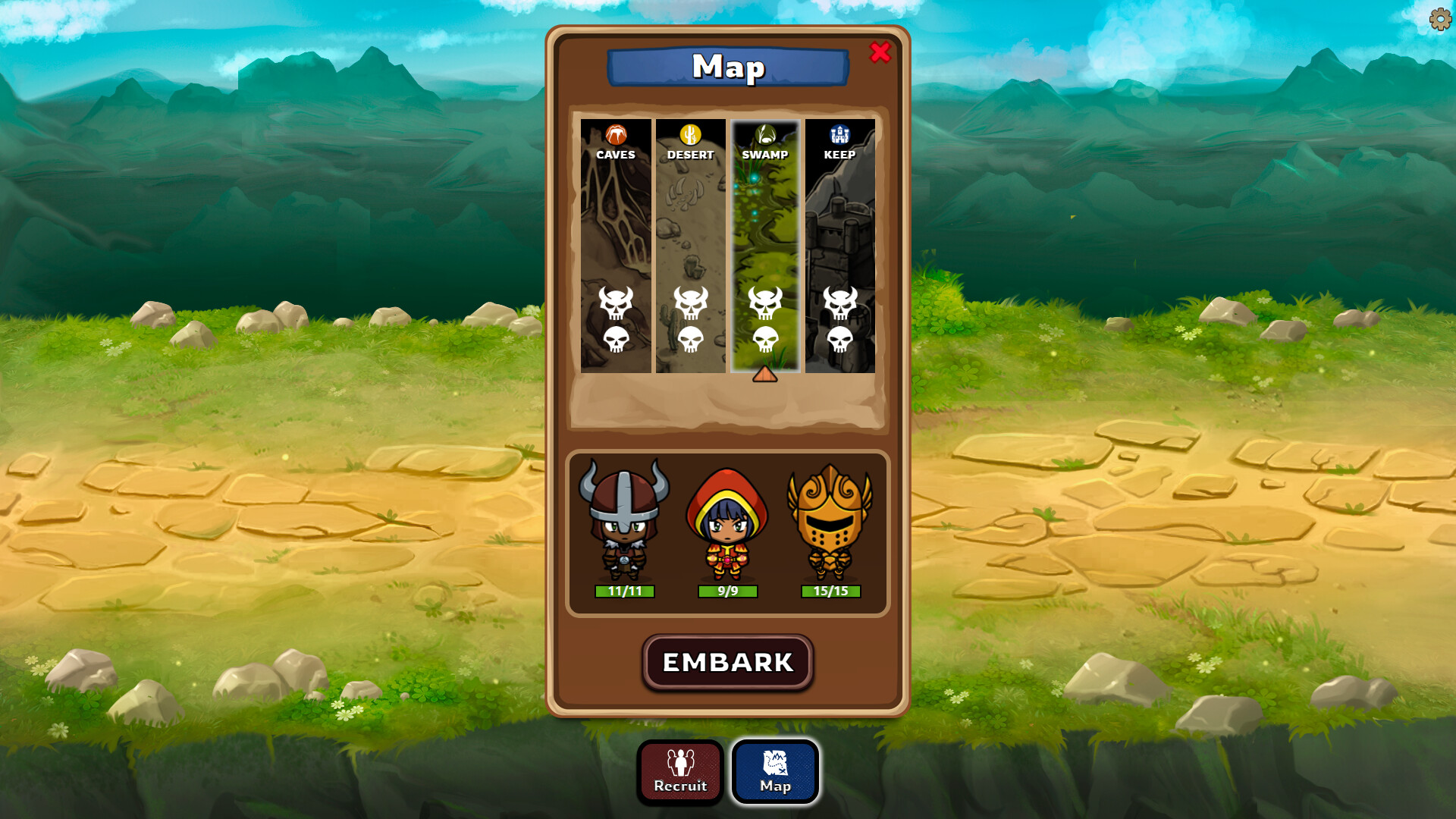 Fragile Heroes screenshot 1