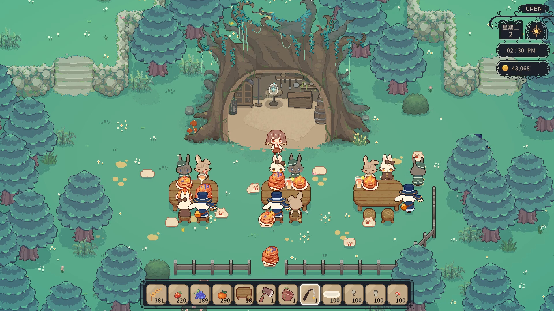 Furest: A Woodland Dining Palette screenshot 4