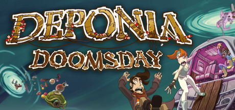 غلاف لعبة Deponia Doomsday