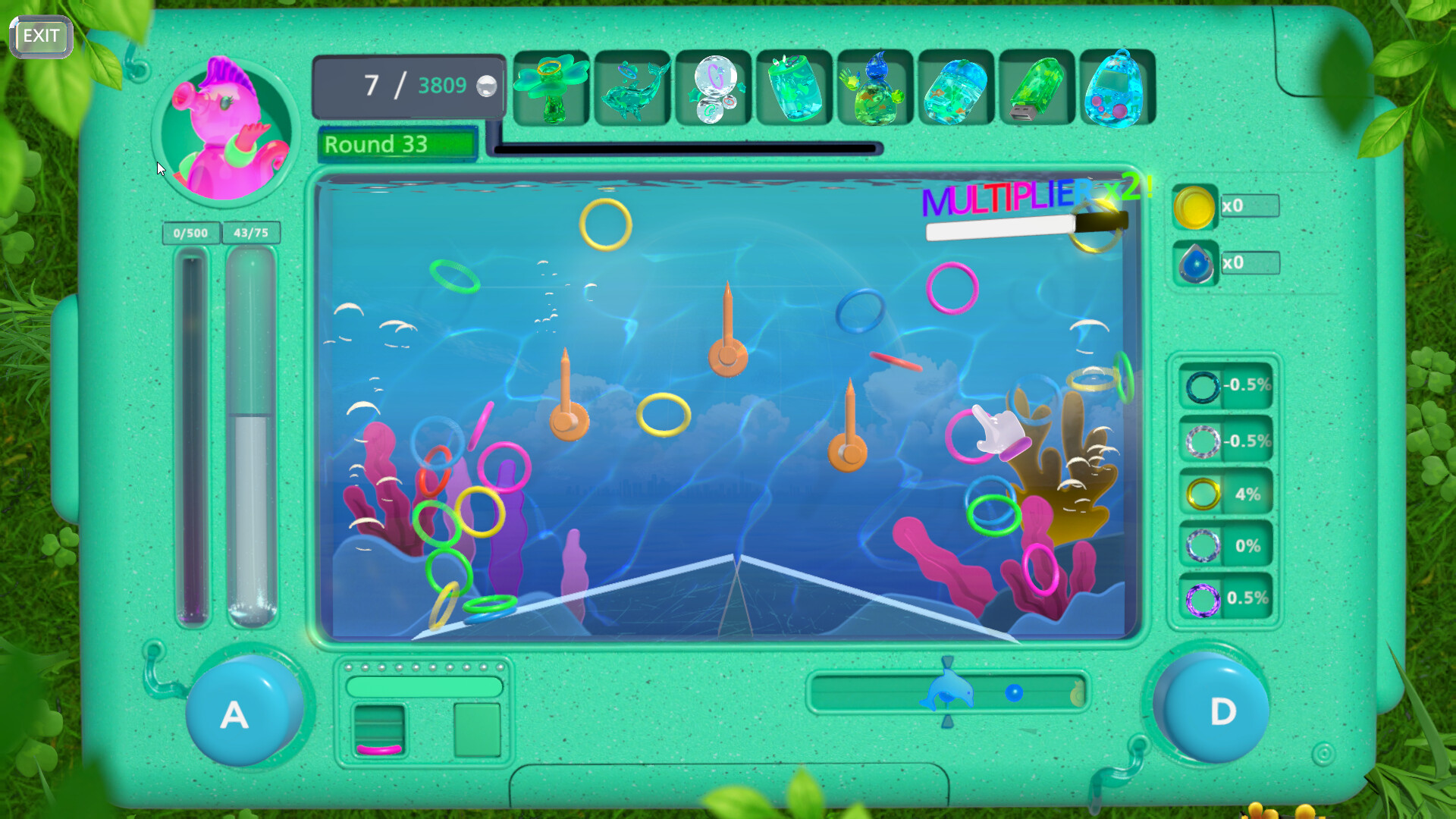 Frutiger Aqua Rings screenshot 4