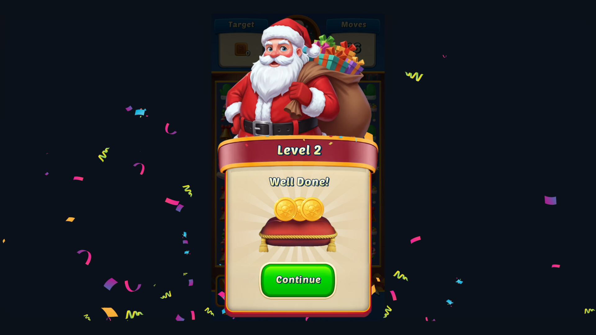 Santa Holiday Puzzle screenshot 2