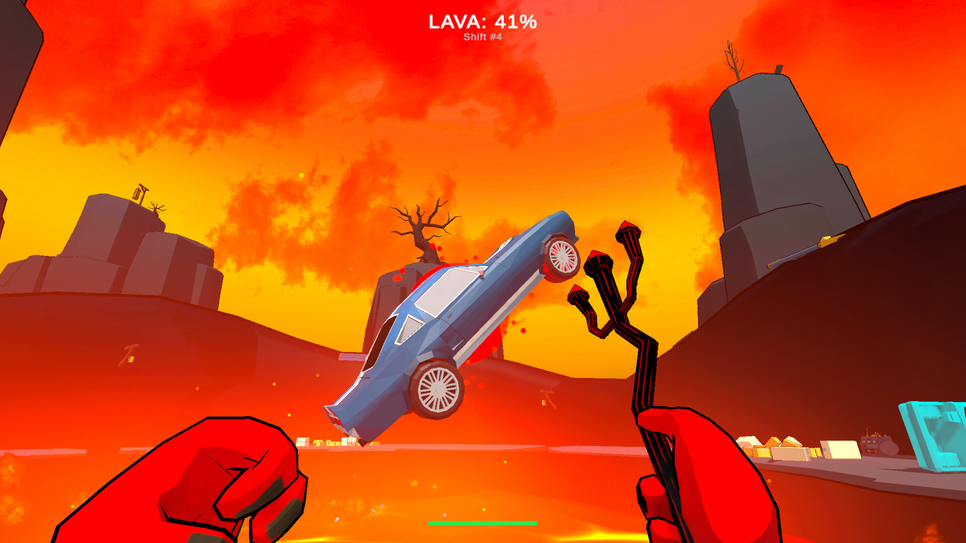 Volcano Logistics trailer