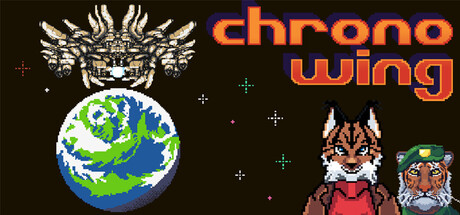 Cover art from Chrono Wing: Cats in Space!