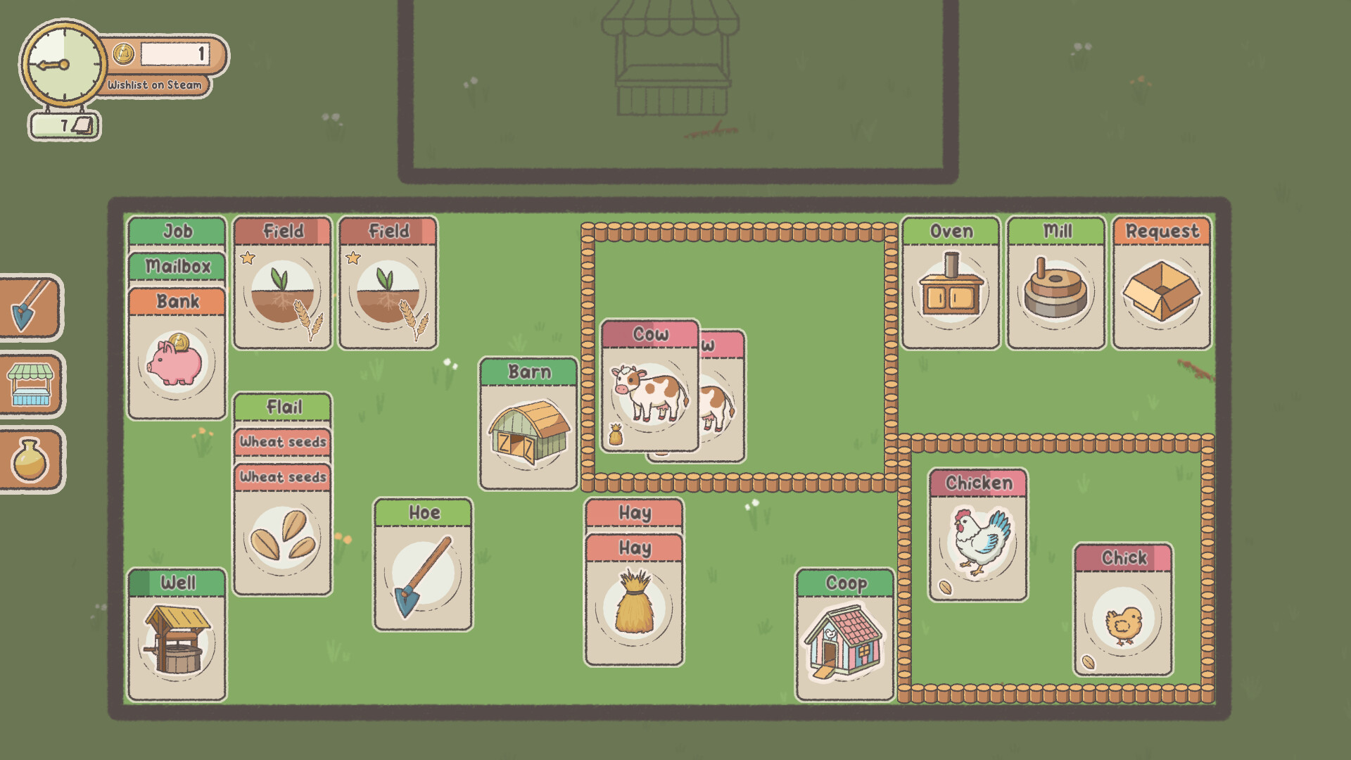 Tiny Card Farm trailer
