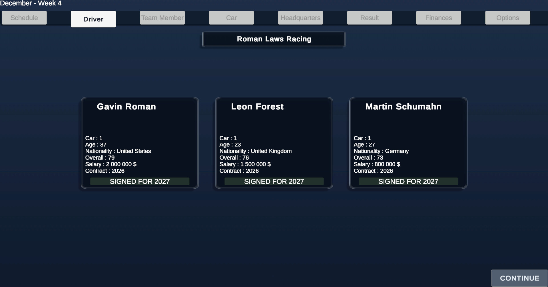 Racing Manager screenshot 3