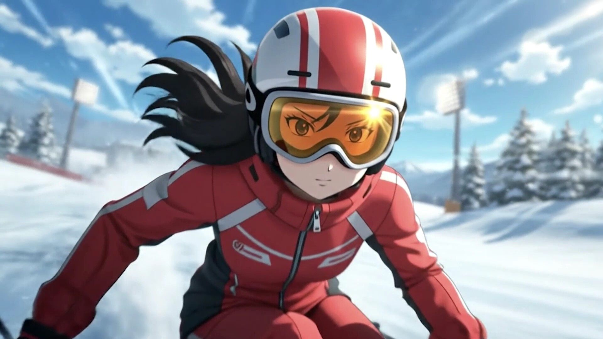 Olympic Snow Girl screenshot 5