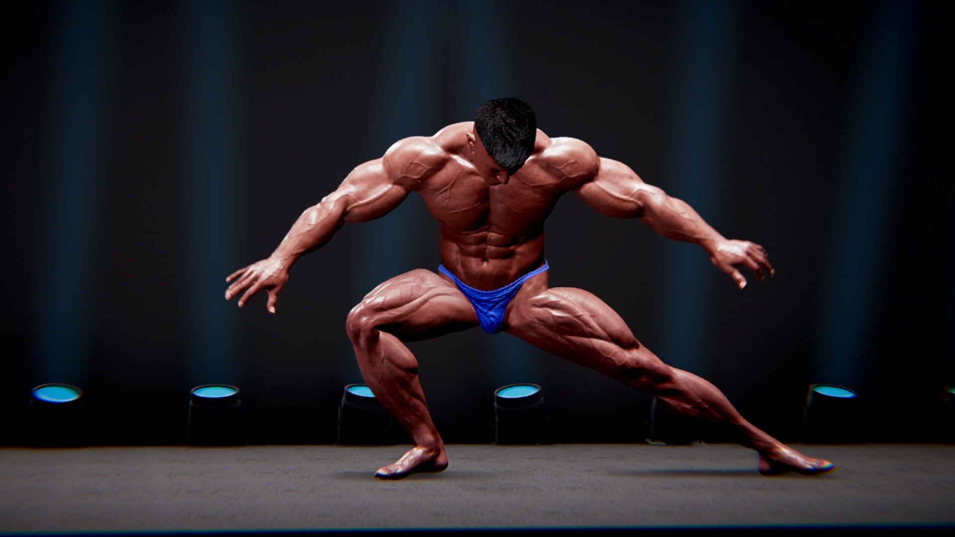 Iron Muscle: Bodybuilding Game screenshot 2