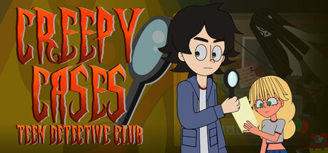 Cover art from Creepy Cases Teen Detective Club