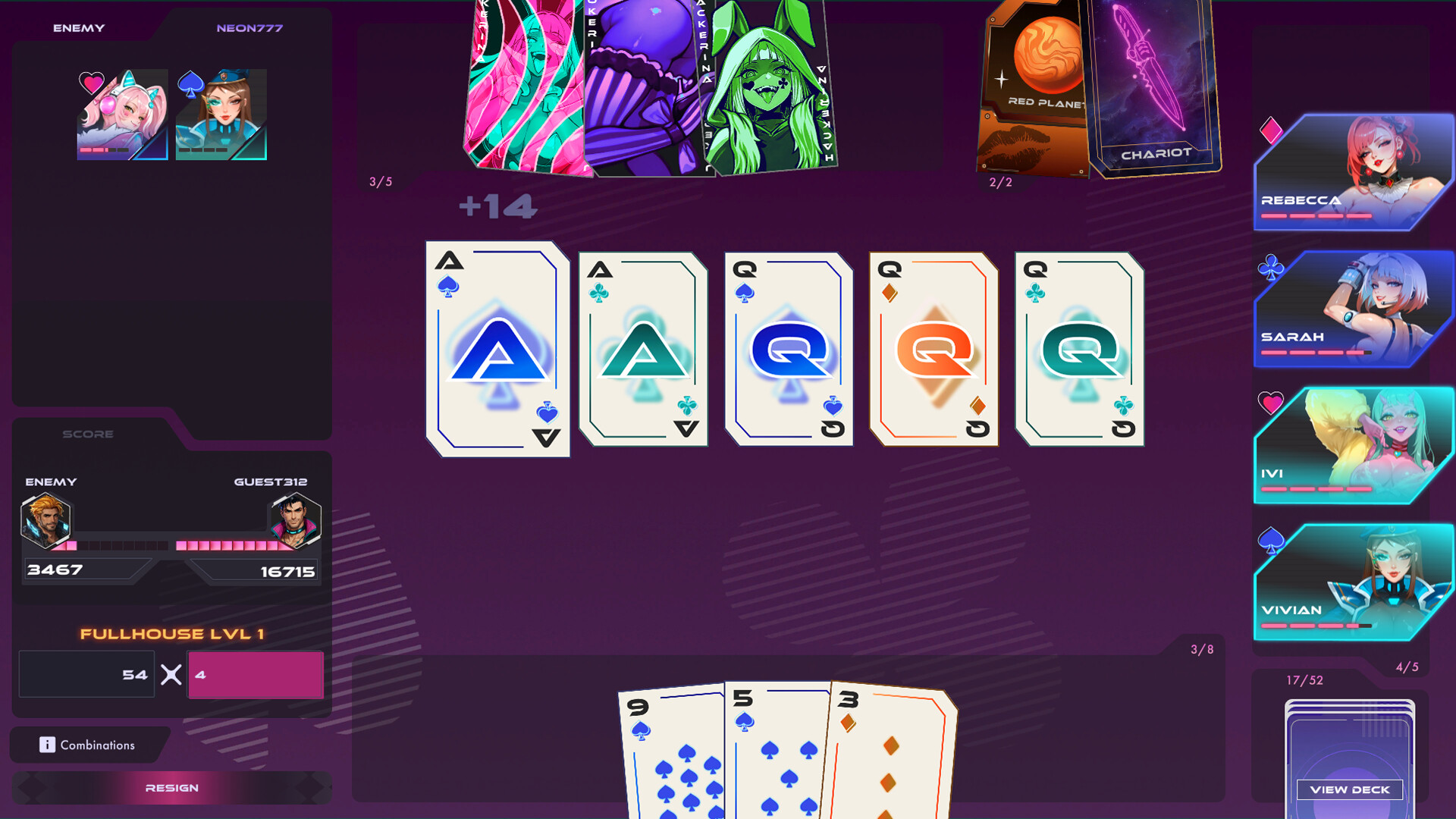 Jokerina: Lust Card screenshot 5