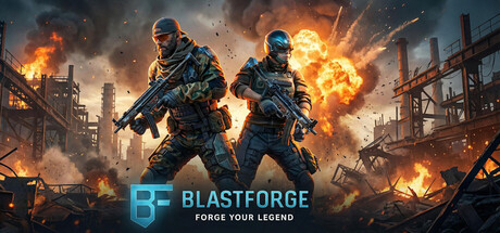 Cover art from BlastForge– Forge your legend