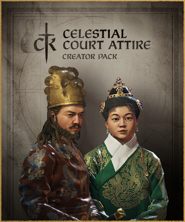 Crusader Kings III Creator Pack: Celestial Court Attire