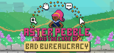 Cover art from Aster Pebble and the Case of Bad Bureaucracy