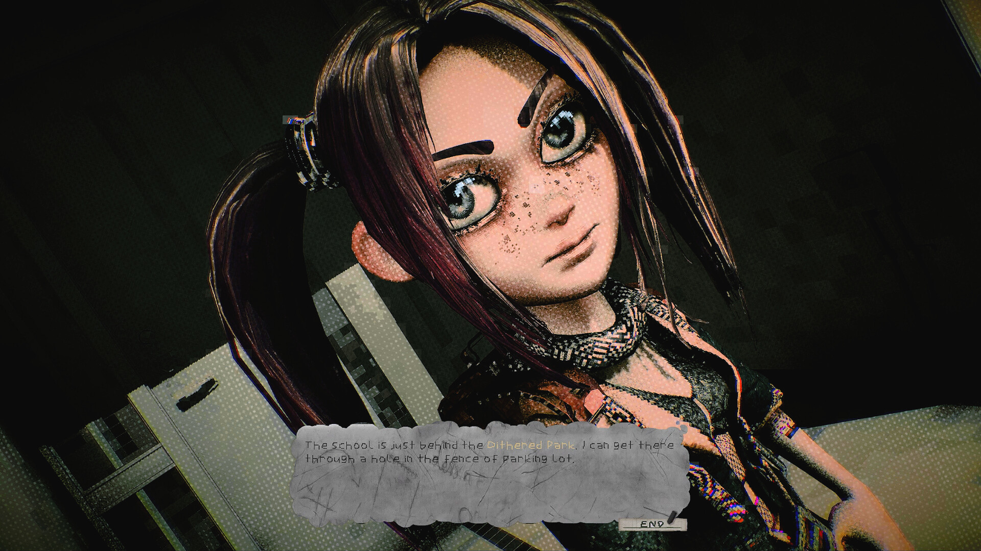 Dithered trailer
