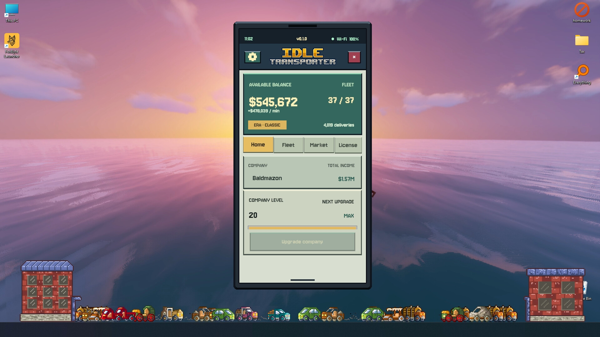 Idle Transporter screenshot 1
