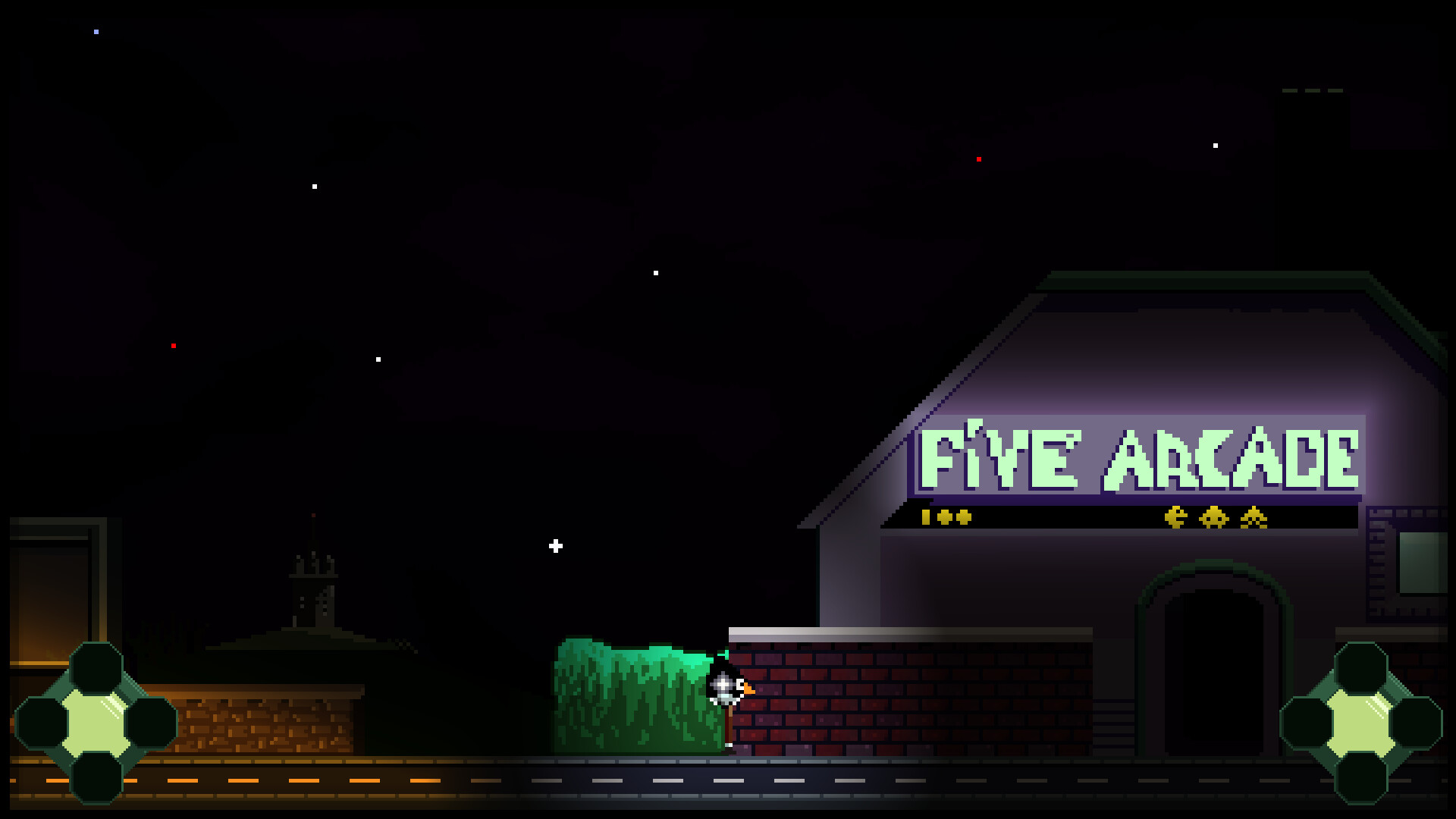 Five Arcade trailer