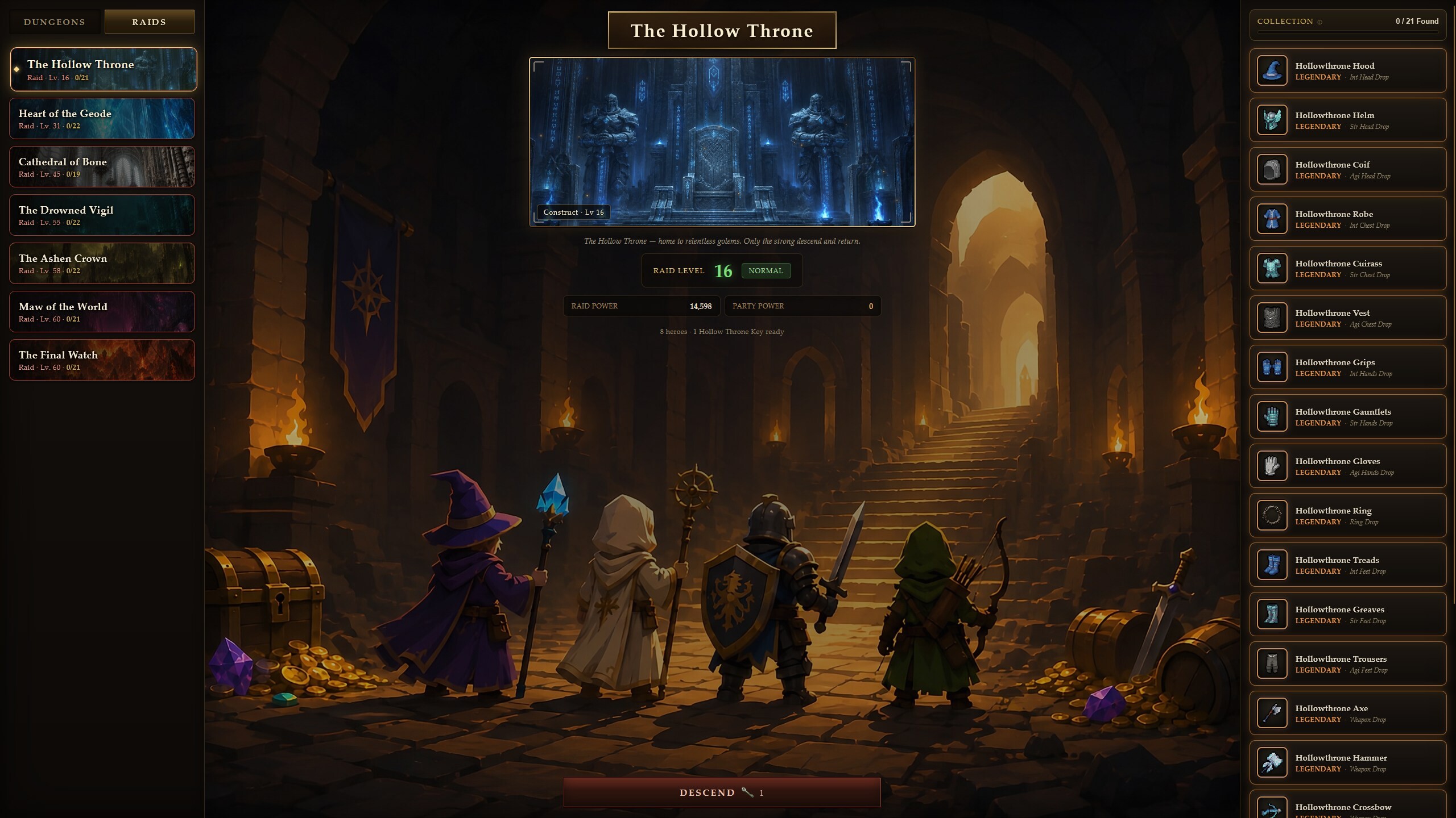 Corefall: Idle Dungeon RPG screenshot 4