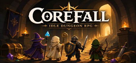 Cover art from Corefall: Idle Dungeon RPG