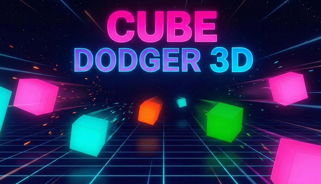 Cube Dodger 3D – Toxic Hazard Enemies
