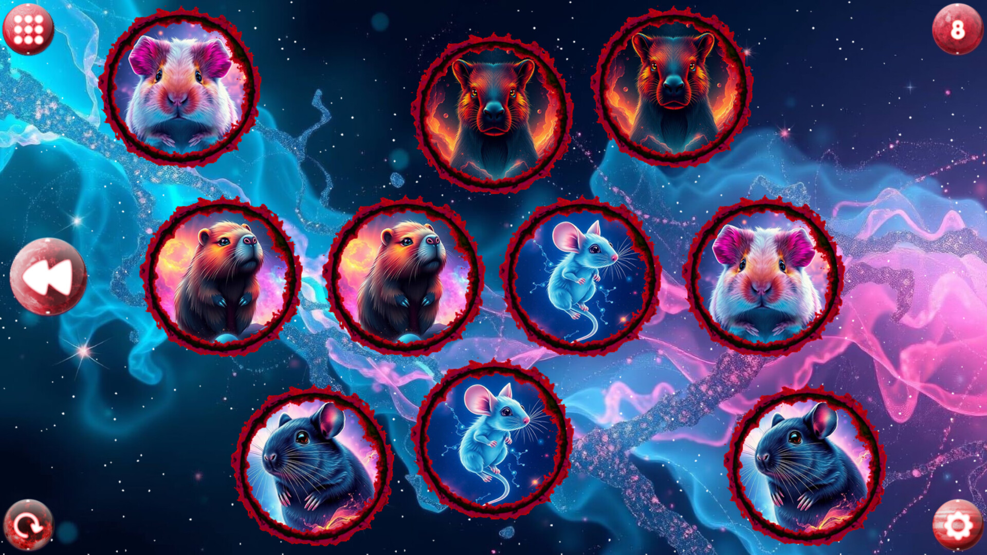 Space Memory: Rodents screenshot 4