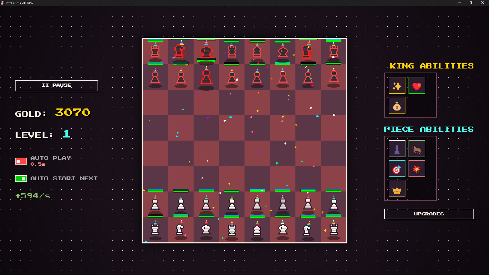 Pixel Chess Idle RPG screenshot 3